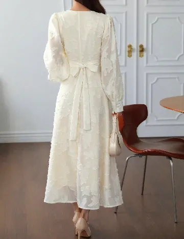 Rochie medie Dazy, galben