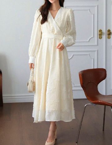 Rochie medie Dazy, galben