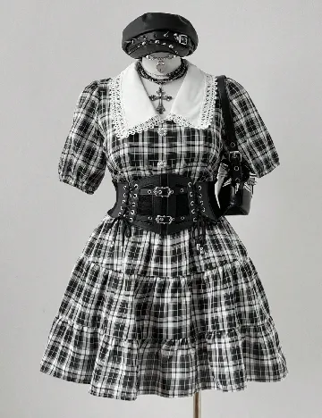 Rochie scurta SHEIN CURVE, negru