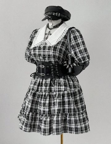 Rochie scurta SHEIN CURVE, negru