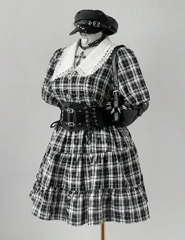 Rochie scurta SHEIN CURVE, negru