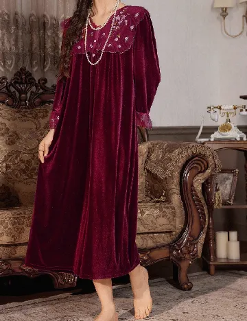 Rochie de noapte SHEIN, visiniu