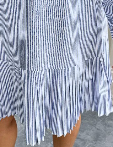 Rochie scurta SHEIN CURVE, albastru