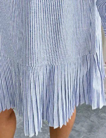 Rochie scurta SHEIN CURVE, albastru