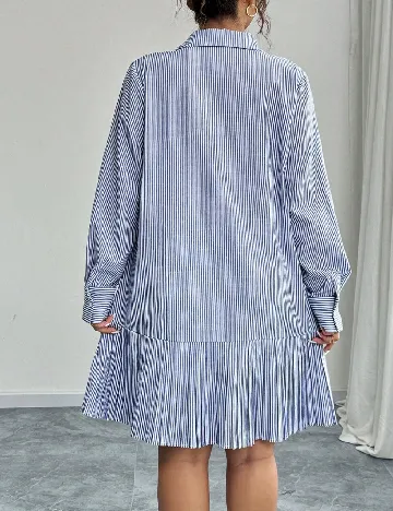 Rochie scurta SHEIN CURVE, albastru