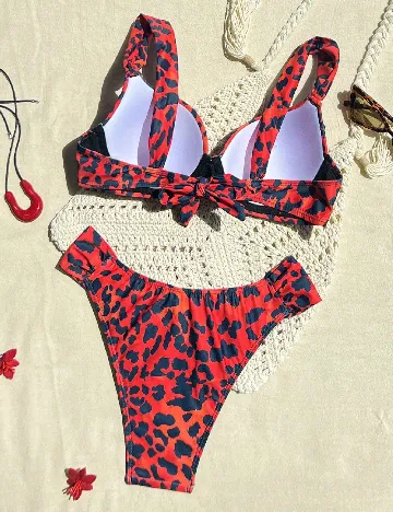 Costum de baie SHEIN, rosu