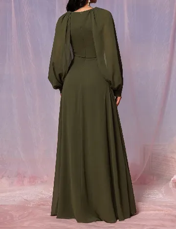 Rochie lunga SHEIN, verde