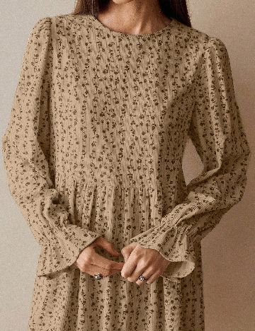 Rochie scurta SHEIN, maro