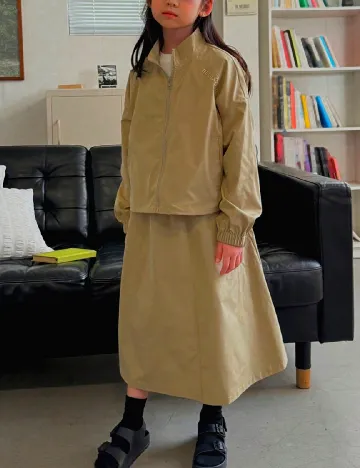 Compleu Shein Kids, kaki