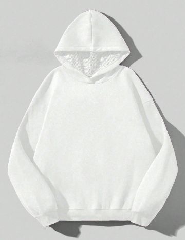 Hanorac SHEIN CURVE, alb