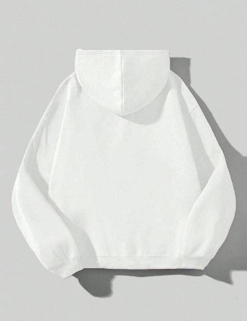 Hanorac SHEIN CURVE, alb