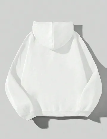 Hanorac SHEIN CURVE, alb