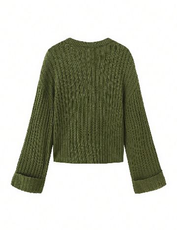 Cardigan SHEIN, verde