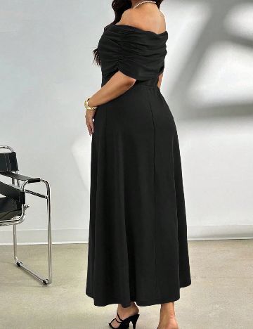 Rochie lunga SHEIN CURVE, negru