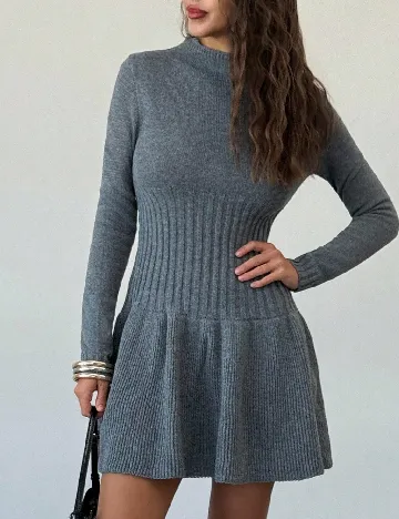 Rochie scurta SHEIN, gri