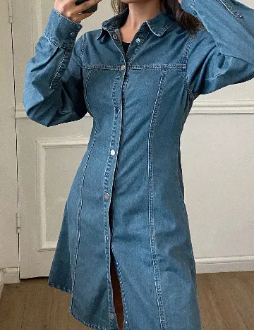 Rochie scurta Dazy, albastru