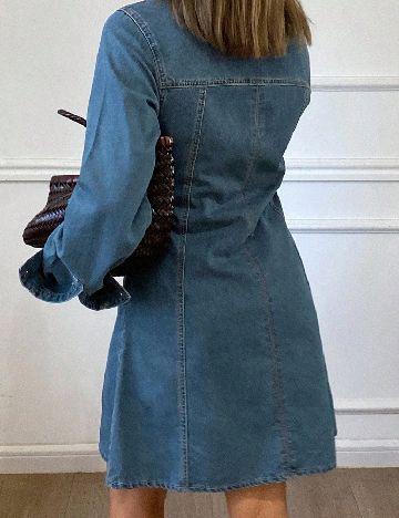 Rochie scurta Dazy, albastru