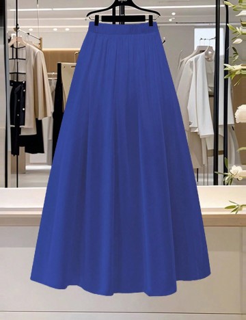 Fusta SHEIN, albastru