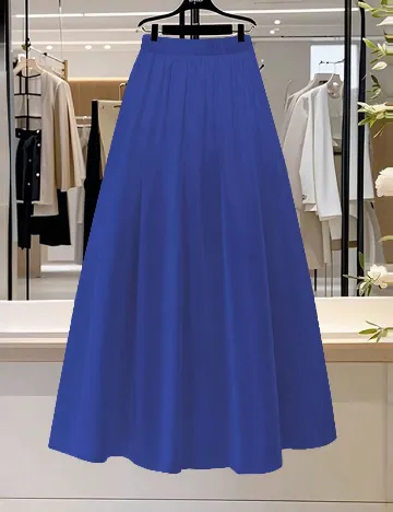 Fusta SHEIN, albastru