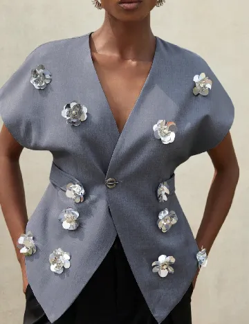 Bluza SHEIN, albastru