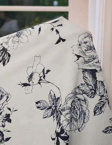 Pijama SHEIN CURVE, ecru