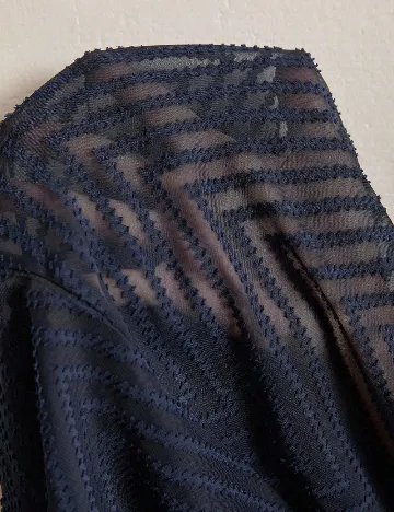 Rochie medie SHEIN CURVE, bleumarin