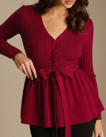 Cardigan SHEIN, visiniu