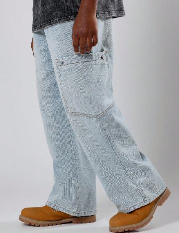 Blugi Shein Kids, albastru