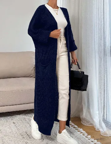 Cardigan SHEIN, bleumarin