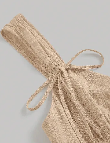 Rochie scurta SHEIN, crem