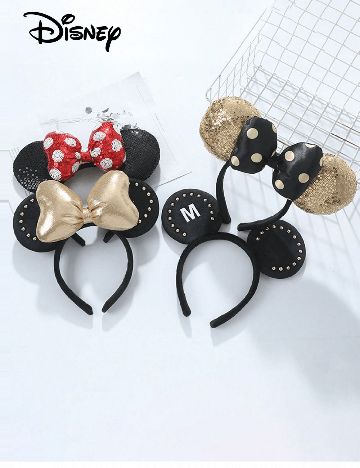 Coronita SHEIN, negru/rosu