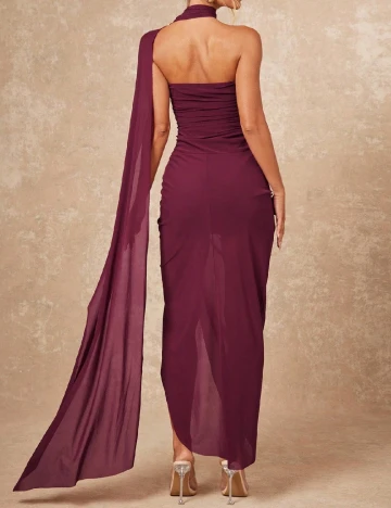 Rochie lunga SHEIN, pruna