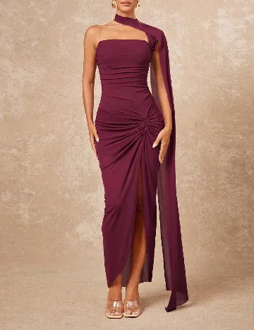 Rochie lunga SHEIN, pruna