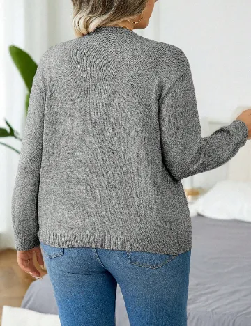 Cardigan SHEIN CURVE, gri