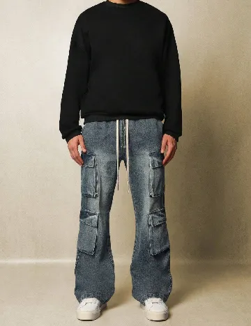 Blugi SUMWON, albastru