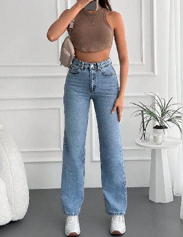 Blugi SHEIN, albastru