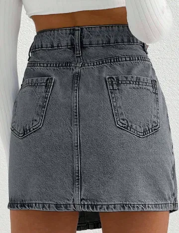 Fusta pantalon SHEIN, gri