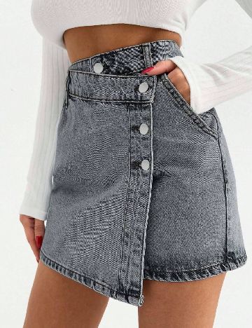 Fusta pantalon SHEIN, gri