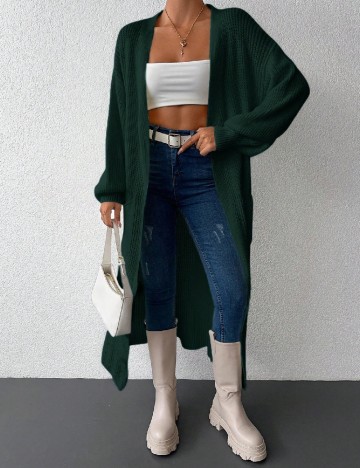 Cardigan SHEIN, verde