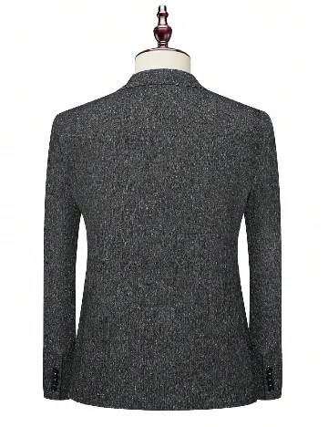 Costum SHEIN Plus Size Men, gri