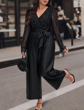 Salopeta SHEIN CURVE, negru