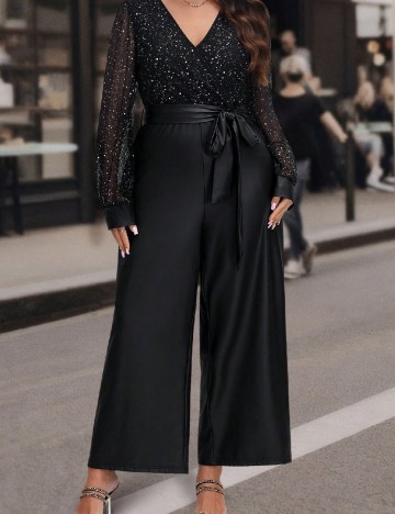 Salopeta SHEIN CURVE, negru