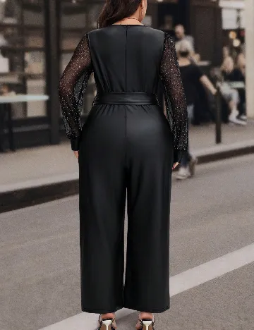 Salopeta SHEIN CURVE, negru