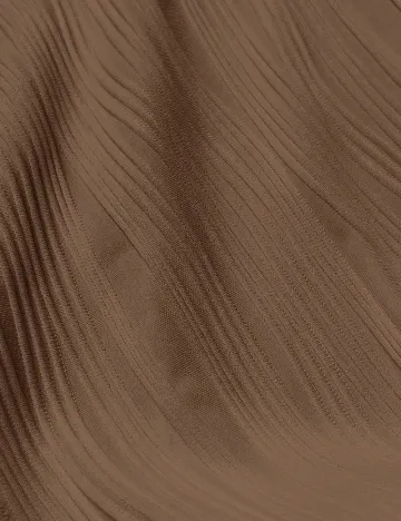 Rochie lunga SHEIN CURVE, maro