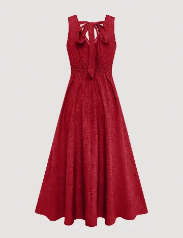 Rochie medie SHEIN CURVE, rosu