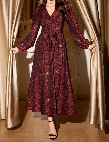 Rochie lunga SHEIN, rosu