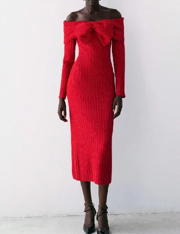 Rochie medie SHEIN, rosu