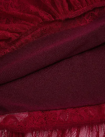 Fusta SHEIN CURVE, rosu