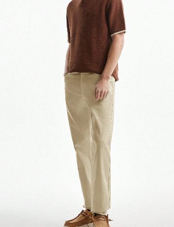 Pantaloni SHEIN, crem