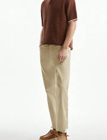 Pantaloni SHEIN, crem